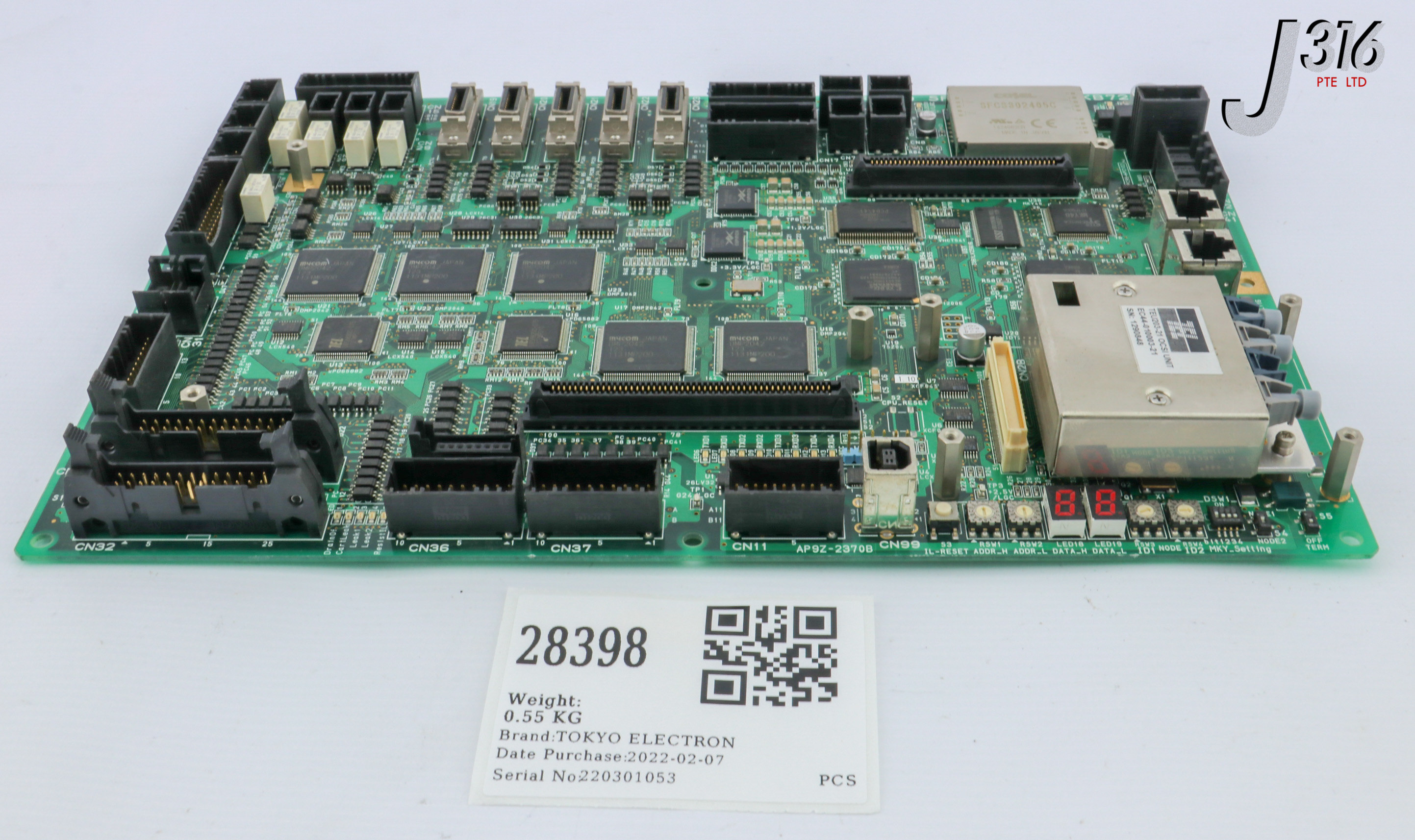 28398 TOKYO ELECTRON PCB, BOARD, IO SPIN-G TKB7240 – J316Gallery